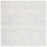 Safavieh Metro 993 Hand Tufted 100% Fine Indian Wool Pile Rug Light Blue / Ivory 100% Fine Indian Wool Pile MET993L-6SQ