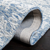 Safavieh Metro 993 Hand Tufted 100% Fine Indian Wool Pile Rug Blue / Ivory 100% Fine Indian Wool Pile MET993M-5