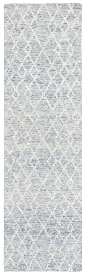 Safavieh Metro 994 Hand Tufted 100% Fine Indian Wool Pile Rug Grey / Ivory 100% Fine Indian Wool Pile MET994F-28