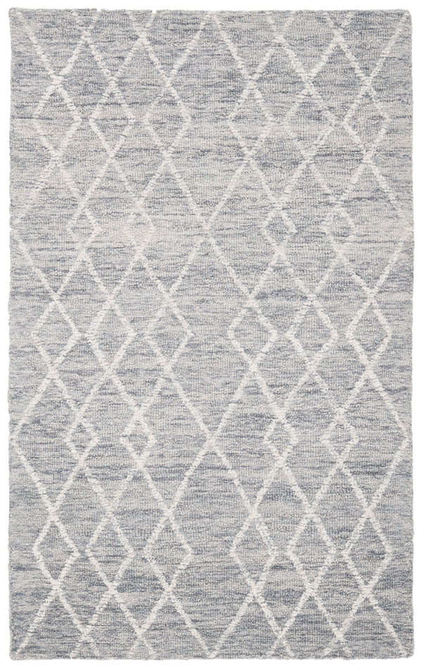 Safavieh Metro 994 Hand Tufted 100% Fine Indian Wool Pile Rug Grey / Ivory 100% Fine Indian Wool Pile MET994F-3