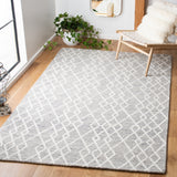 Safavieh Metro 994 Hand Tufted 100% Fine Indian Wool Pile Rug Grey / Ivory 100% Fine Indian Wool Pile MET994F-5