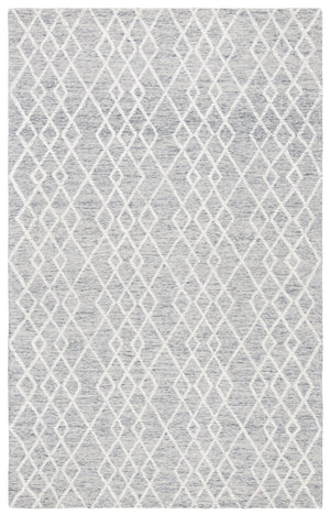 Safavieh Metro 994 Hand Tufted 100% Fine Indian Wool Pile Rug Grey / Ivory 100% Fine Indian Wool Pile MET994F-5
