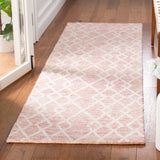 Safavieh Metro 994 Hand Tufted 100% Fine Indian Wool Pile Rug Pink / Ivory 100% Fine Indian Wool Pile MET994U-28