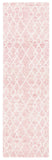 Safavieh Metro 994 Hand Tufted 100% Fine Indian Wool Pile Rug Pink / Ivory 100% Fine Indian Wool Pile MET994U-28