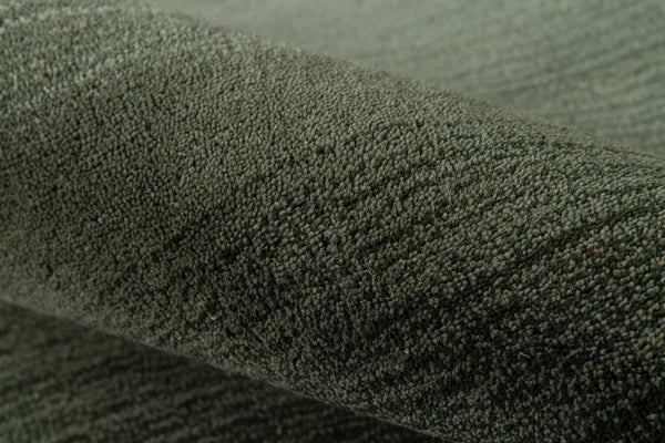 Momeni Metro MT-12 Hand Tufted Contemporary Solid Indoor Area Rug Forest Green 9'6" x 13'6" METROMT-12FGN96D6