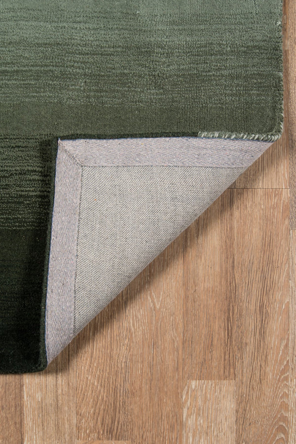 Momeni Metro MT-12 Hand Tufted Contemporary Solid Indoor Area Rug Forest Green 9'6" x 13'6" METROMT-12FGN96D6