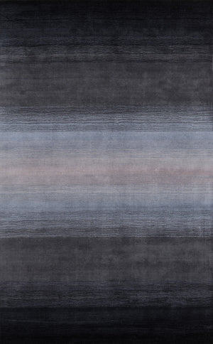 Momeni Metro MT-12 Hand Tufted Contemporary Solid Indoor Area Rug Midnight Black 9'6" x 13'6" METROMT-12MBK96D6