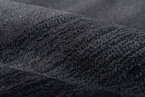 Momeni Metro MT-12 Hand Tufted Contemporary Solid Indoor Area Rug Midnight Black 9'6" x 13'6" METROMT-12MBK96D6
