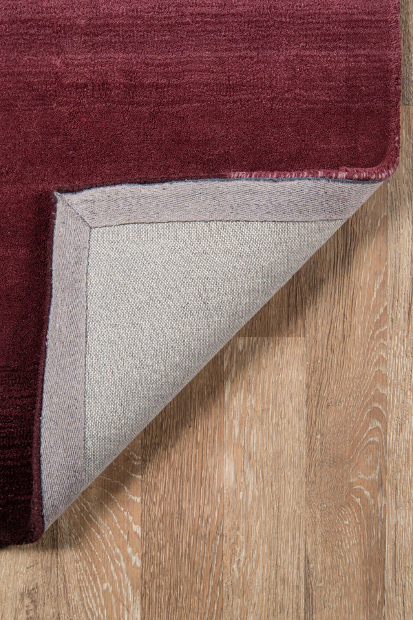 Momeni Metro MT-12 Hand Tufted Contemporary Solid Indoor Area Rug Plum 9'6" x 13'6" METROMT-12PLM96D6