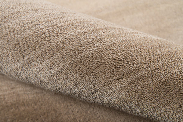Momeni Metro MT-12 Hand Tufted Contemporary Solid Indoor Area Rug Taupe 9'6" x 13'6" METROMT-12TAU96D6