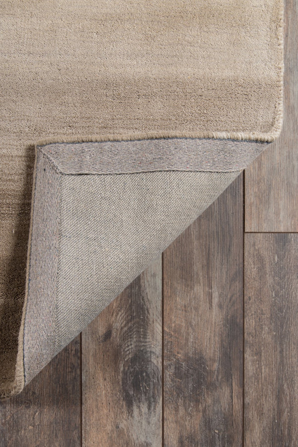 Momeni Metro MT-12 Hand Tufted Contemporary Solid Indoor Area Rug Taupe 9'6" x 13'6" METROMT-12TAU96D6