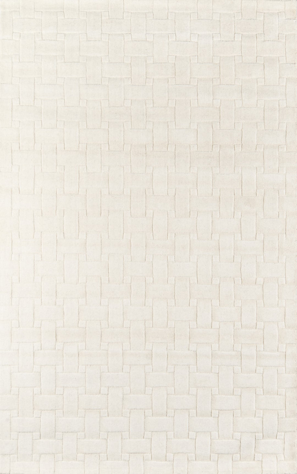 Momeni Metro MT-21 Hand Tufted Contemporary Solid Indoor Area Rug Ivory 8' x 11' METROMT-21IVY80B0