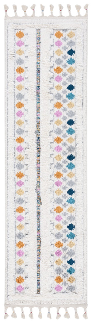 Safavieh Moroccan Fringe Shag 102 Power Loomed Polypropylene Shag & Flokati Rug MFG102A-9