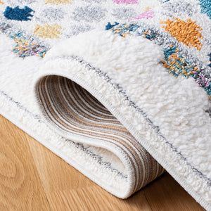 Safavieh Moroccan Fringe Shag 102 Power Loomed Polypropylene Shag & Flokati Rug MFG102A-9