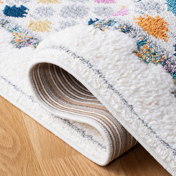 Safavieh Moroccan Fringe Shag 102 Power Loomed Polypropylene Shag & Flokati Rug MFG102A-9