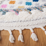 Safavieh Moroccan Fringe Shag 102 Power Loomed Polypropylene Shag & Flokati Rug MFG102A-9