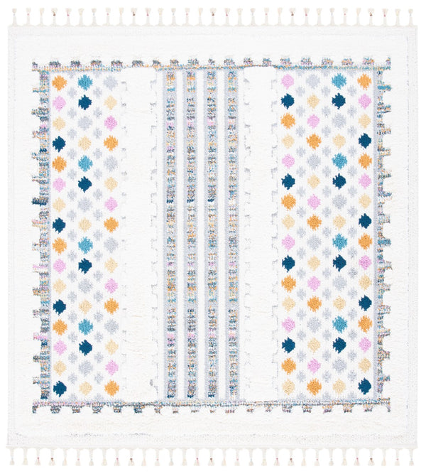 Safavieh Moroccan Fringe Shag 102 Power Loomed Polypropylene Shag & Flokati Rug MFG102A-9