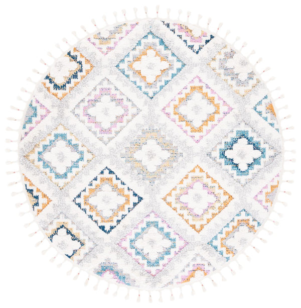 Safavieh Moroccan Fringe Shag 106 Power Loomed Polypropylene Shag & Flokati Rug MFG106F-9