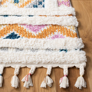 Safavieh Moroccan Fringe Shag 108 Power Loomed Polypropylene Shag & Flokati Rug MFG108A-9