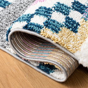 Safavieh Moroccan Fringe Shag 108 Power Loomed Polypropylene Shag & Flokati Rug MFG108A-9