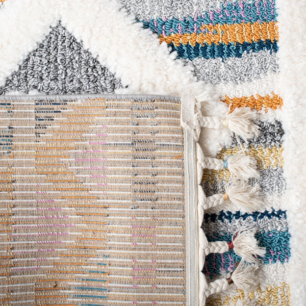 Safavieh Moroccan Fringe Shag 108 Power Loomed Polypropylene Shag & Flokati Rug MFG108A-9