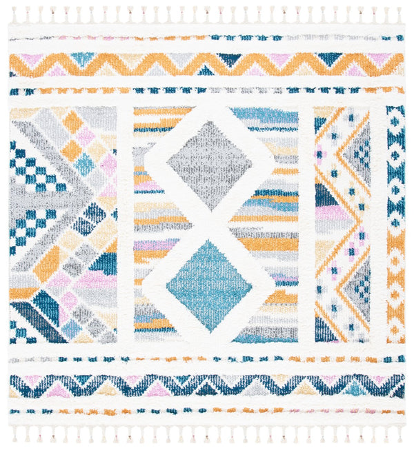 Safavieh Moroccan Fringe Shag 108 Power Loomed Polypropylene Shag & Flokati Rug MFG108A-9