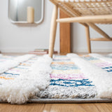 Safavieh Moroccan Fringe Shag 110 Power Loomed Polypropylene Shag & Flokati Rug MFG110A-9