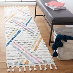 Safavieh Moroccan Fringe Shag 112 Power Loomed Polypropylene Shag & Flokati Rug MFG112A-9
