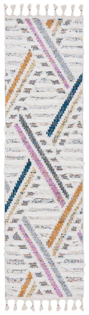 Safavieh Moroccan Fringe Shag 112 Power Loomed Polypropylene Shag & Flokati Rug MFG112A-9