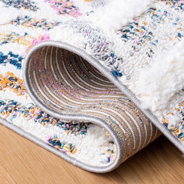 Safavieh Moroccan Fringe Shag 112 Power Loomed Polypropylene Shag & Flokati Rug MFG112A-9