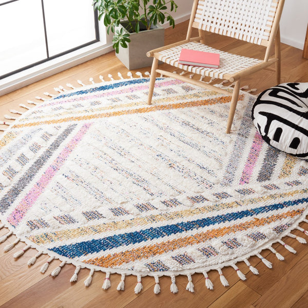 Safavieh Moroccan Fringe Shag 112 Power Loomed Polypropylene Shag & Flokati Rug MFG112A-9