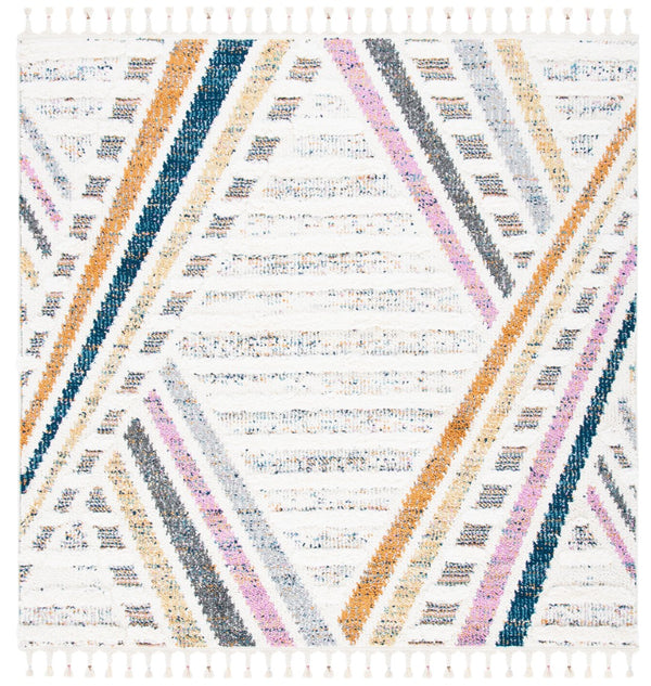 Safavieh Moroccan Fringe Shag 112 Power Loomed Polypropylene Shag & Flokati Rug MFG112A-9