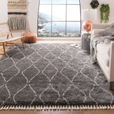 Safavieh Moroccan Fringe Shag 328 Power Loomed Polypropylene Rug MFG328F-7R