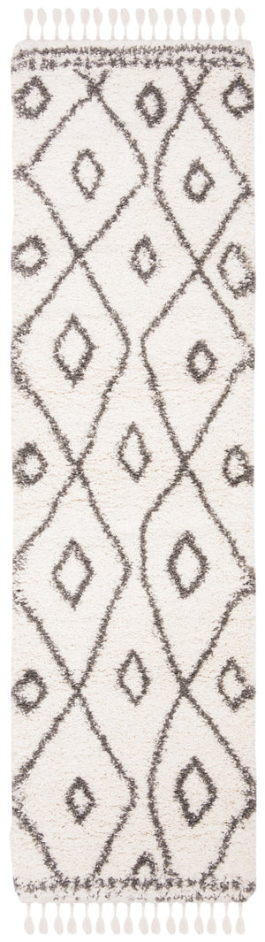 Safavieh Moroccan Fringe Shag 333 Power Loomed Polypropylene Shag & Flokati Rug MFG333A-28