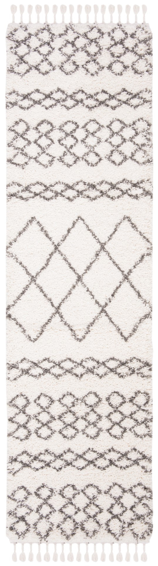 Safavieh Moroccan Fringe Shag 343 Power Loomed Polypropylene Shag & Flokati Rug MFG343A-6