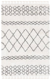 Safavieh Moroccan Fringe Shag 343 Power Loomed Polypropylene Shag & Flokati Rug MFG343A-6