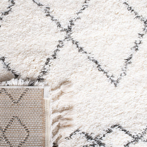 Safavieh Moroccan Fringe Shag 343 Power Loomed Polypropylene Shag & Flokati Rug MFG343A-6