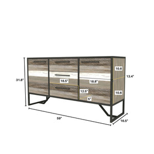 LH Imports Metro Havana Sideboard MHA003B