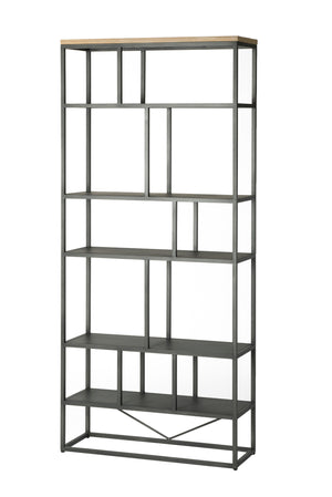 LH Imports Metro Havana Tall Bookcase MHA019