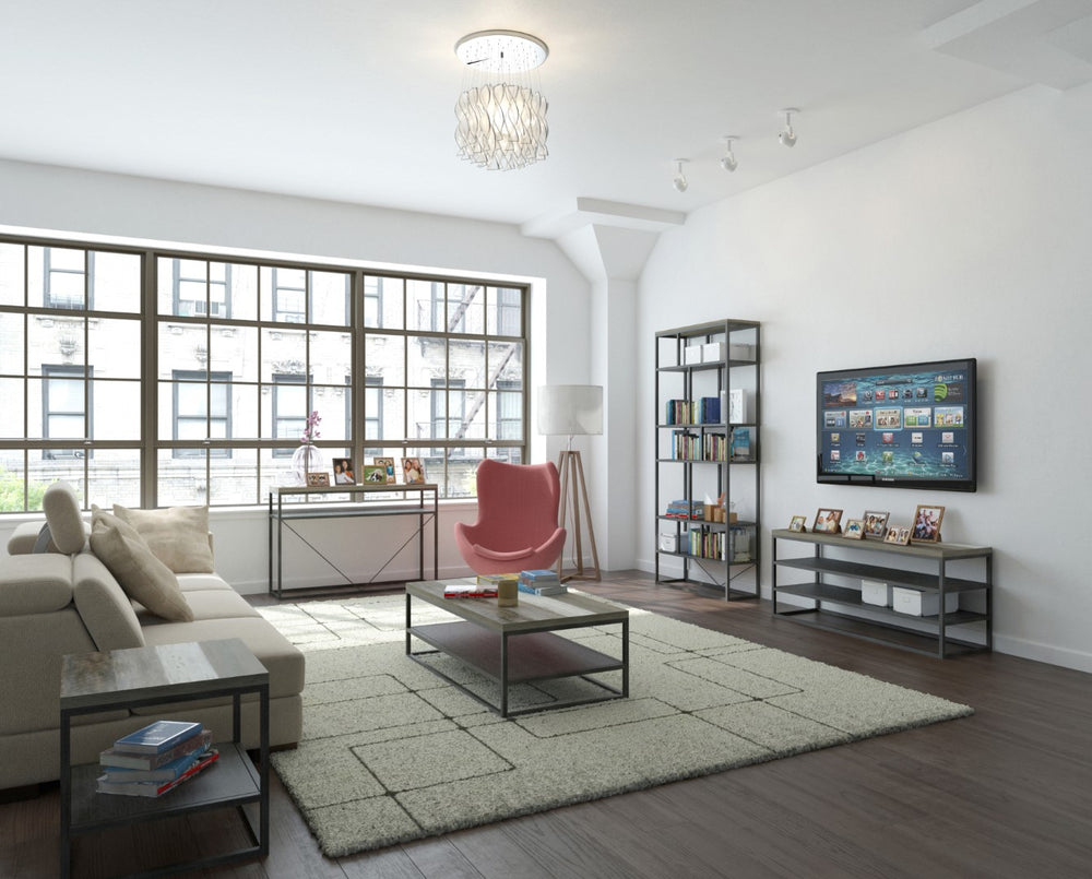 LH Imports Metro Havana Tall Bookcase MHA019