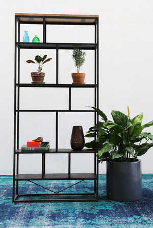 LH Imports Metro Havana Tall Bookcase MHA019