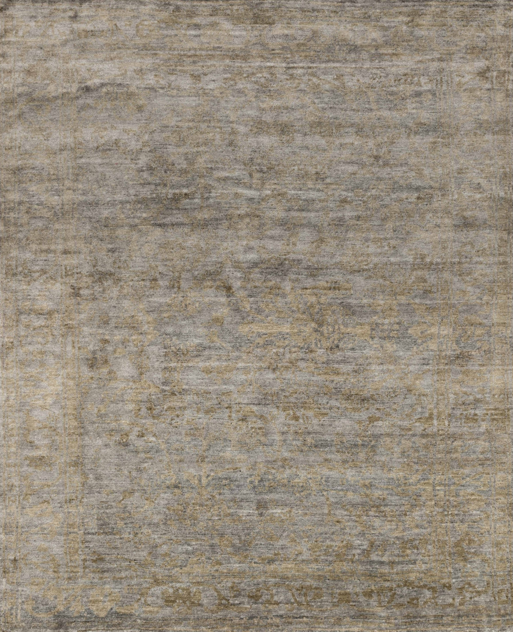Loloi Mirage MK-02 100% Viscose Pile Hand Knotted Transitional Rug MIGEMK-02LK0086B6