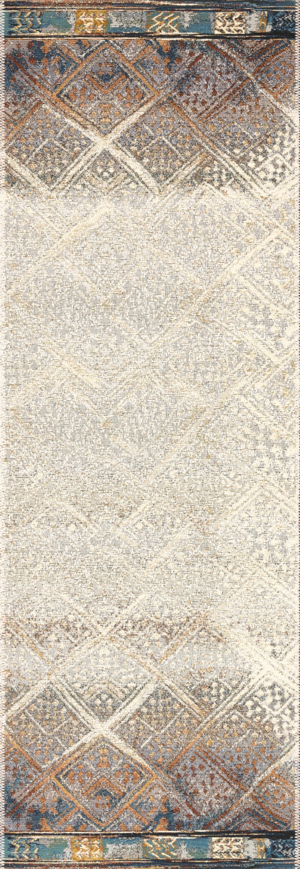 Loloi Mika MIK-02 Polyester, Polypropylene Power Loomed Indoor/Outdoor Rug MIKAMIK-02IVMYA6D9