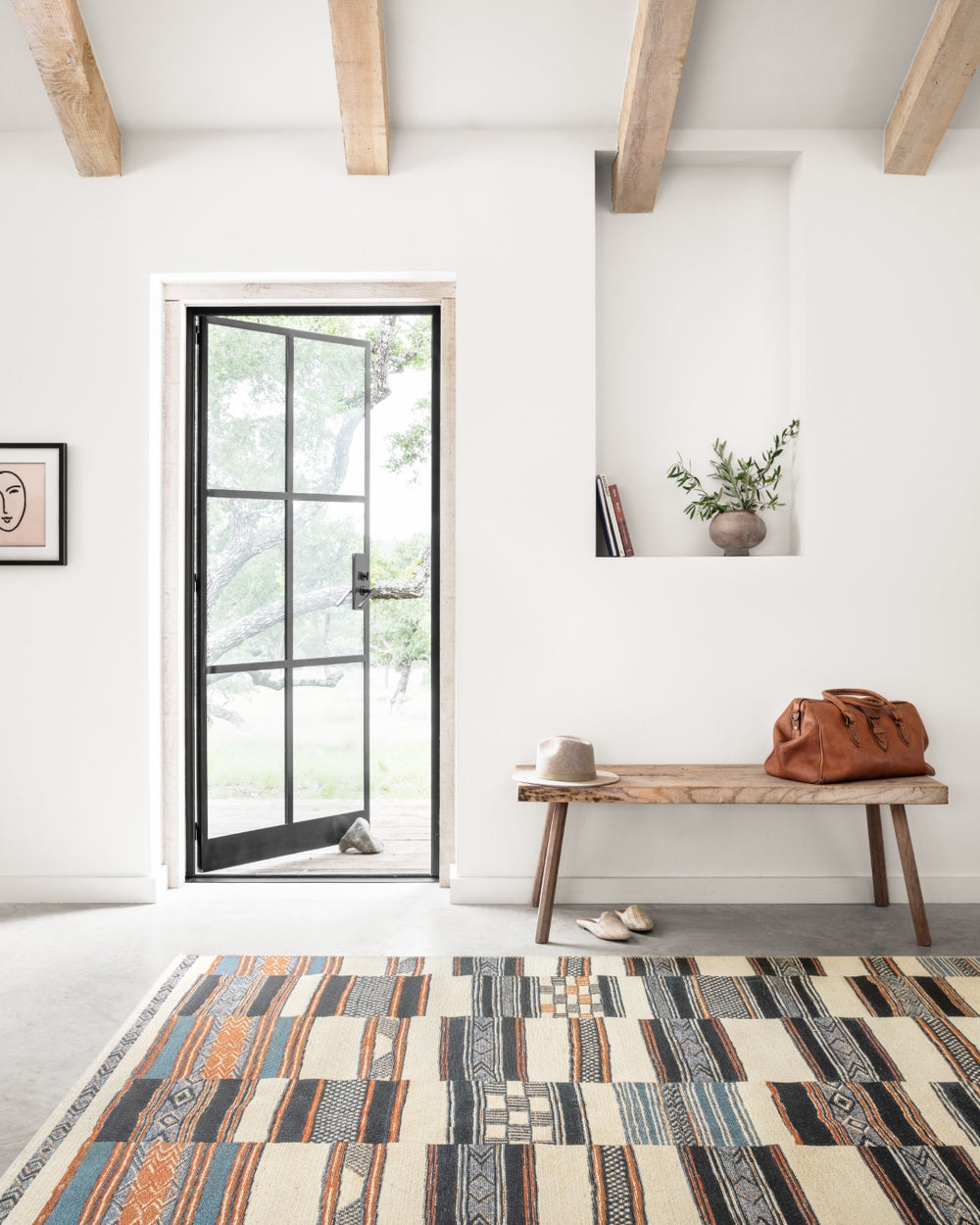 Loloi Mika MIK-04 Polyester, Polypropylene Power Loomed Indoor/Outdoor Rug MIKAMIK-04IVMLA6D9