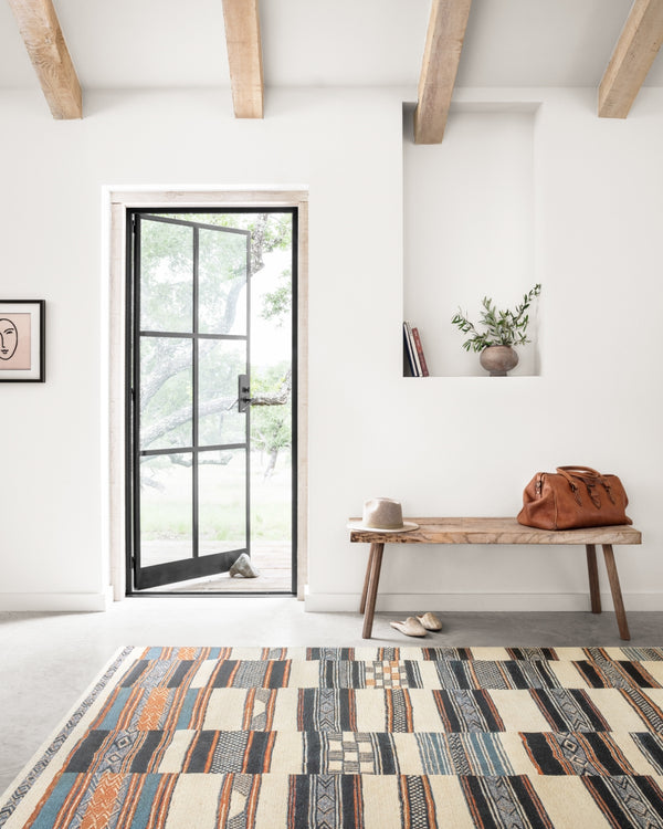 Loloi Mika MIK-04 Polyester, Polypropylene Power Loomed Indoor/Outdoor Rug MIKAMIK-04IVMLA6D9