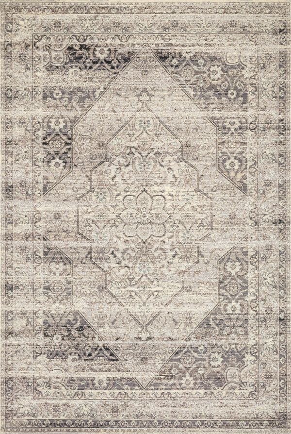 Loloi Mika MIK-12 Polyester, Polypropylene Power Loomed Indoor/Outdoor Rug MIKAMIK-12SNIVA6D9