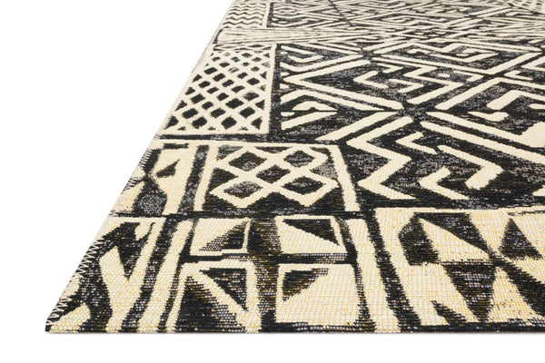 Loloi Mika MIK-13 Polyester, Polypropylene Power Loomed Indoor/Outdoor Rug MIKAMIK-13IVBLA6D9