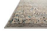 Loloi Millennium MV-01 50% Polypropylene, 50% Polyester Power Loomed Transitional Rug MILLMV-01GYSNC0F0