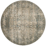 Loloi Millennium MV-01 50% Polypropylene, 50% Polyester Power Loomed Transitional Rug MILLMV-01GYSNC0F0