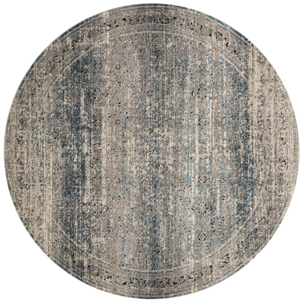 Loloi Millennium MV-02 50% Polypropylene, 50% Polyester Power Loomed Transitional Rug MILLMV-02GYBBC0F0